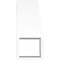Ekena Millwork 4-in. W x 10-in. D x 10-in. H Legacy Architectural Grade PVC Knee Brace BRCP04X10X10LEC - alternate 3